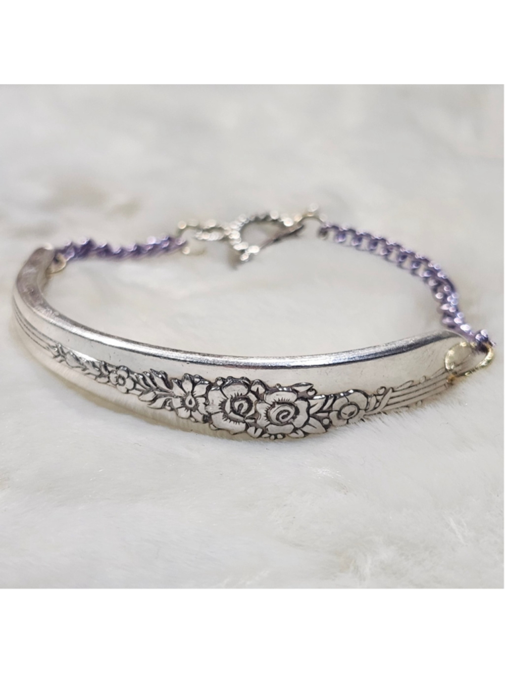 Bracelet Silverwear ONEIDA silverplate 1954 ROYAL ROSE